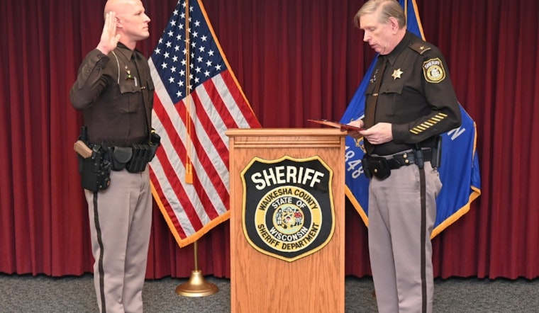 Waukesha County Sheriff’s Department Celebrates Dedication with Promotion of Deputy to Lieutenant