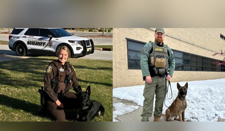 Waukesha Sheriff's K9 Teams Triumph at Statewide Competition, Clinching Top Honors