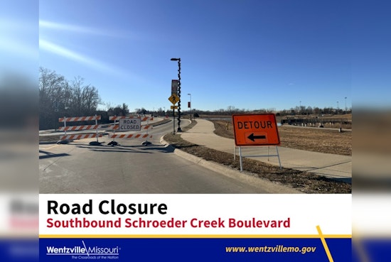 Wentzville Initiates Schroeder Creek Water Main Upgrade for Improved Service Amidst Temporary Traffic Disruptions