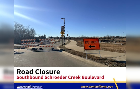 Wentzville Initiates Schroeder Creek Water Main Upgrade for Improved Service Amidst Temporary Traffic Disruptions