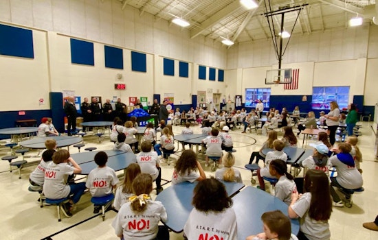 Wentzville PD Celebrates Lakeview Elementary Students Graduating from Anti-Substance Abuse Program