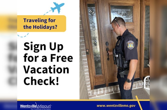 Wentzville Police Offer Complimentary Vacation Checks to Boost Home Safety During Holidays
