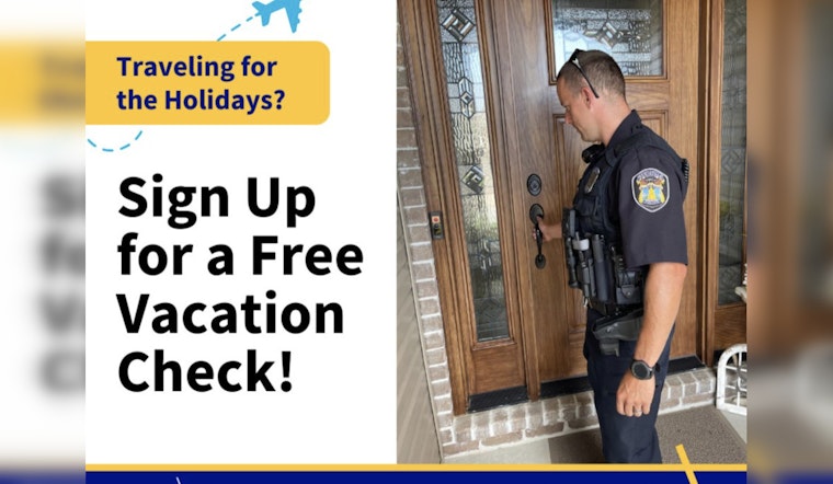 Wentzville Police Offer Complimentary Vacation Checks to Boost Home Safety During Holidays