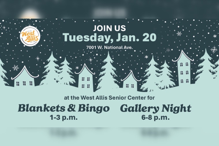 West Allis Senior Center to Host 'Winter Week' Celebrations with Bingo and Art Gallery Night