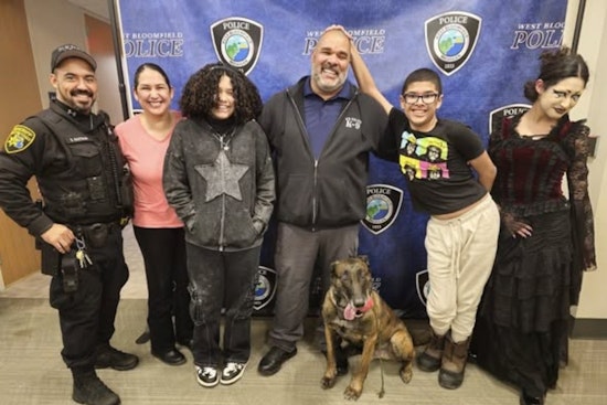 West Bloomfield Salutes K-9 Lonzo Upon Retirement After Over 8 Years of Service