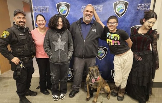 West Bloomfield Salutes K-9 Lonzo Upon Retirement After Over 8 Years of Service