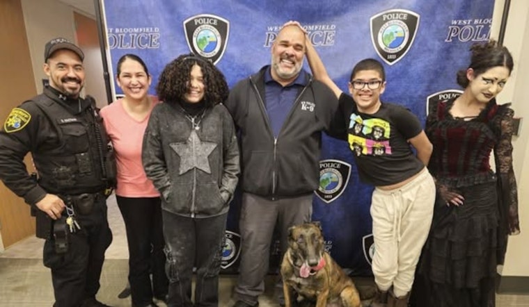 West Bloomfield Salutes K-9 Lonzo Upon Retirement After Over 8 Years of Service