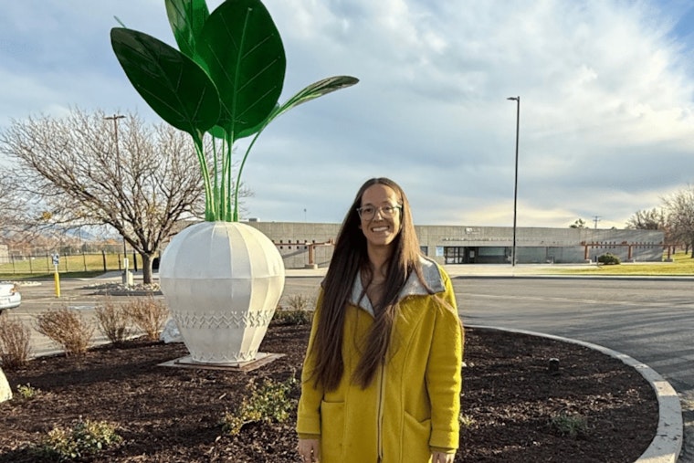 West Jordan Honors Agricultural Roots with Laura Erekson's Handcrafted Steel Sugar Beet Sculpture