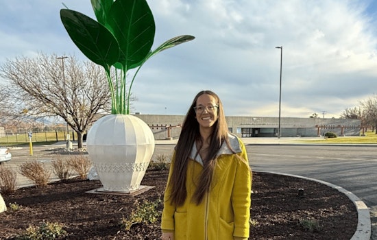 West Jordan Honors Agricultural Roots with Laura Erekson's Handcrafted Steel Sugar Beet Sculpture