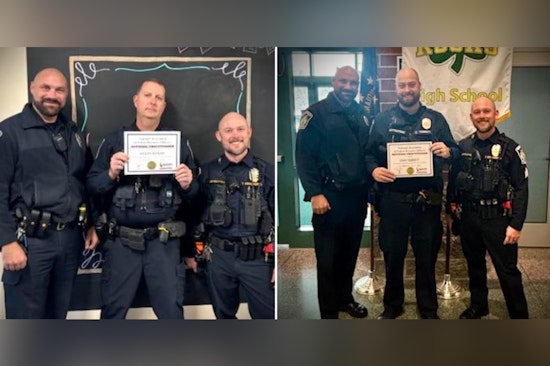 Westfield Officers Awarded for School Safety Excellence by National Association