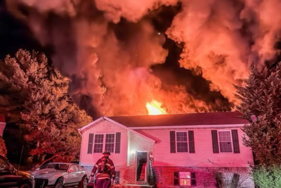 Westminster Christmas Morning Fire Causes $250K Damage, Displaces Four Residents