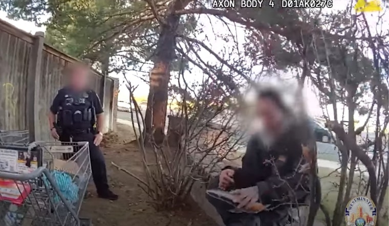 VIDEO: Westminster Officer Goes Extra Mile by Donating Personal Marathon Shoes to Homeless Man