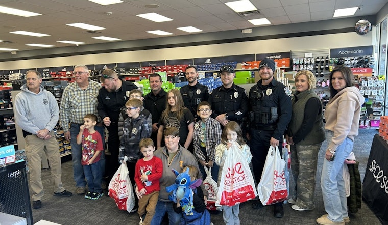 White Pine Police Bring Smiles with "Shop with a Cop" Event, Strengthening Community Ties