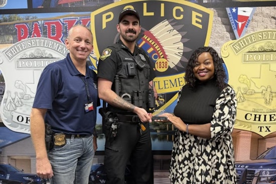 White Settlement Officer Honored with MADD's 'Enforcement Hero Award' for DUI Prevention Efforts