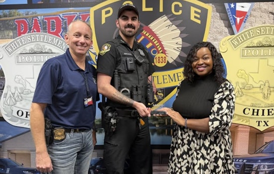 White Settlement Officer Honored with MADD's 'Enforcement Hero Award' for DUI Prevention Efforts