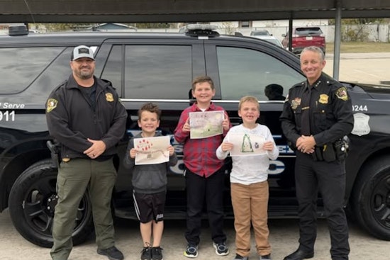 White Settlement Police Department Celebrates Local Youth Creativity with Annual Christmas Card Contest