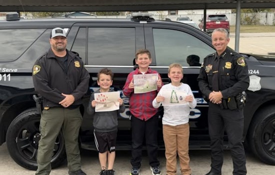 White Settlement Police Department Celebrates Local Youth Creativity with Annual Christmas Card Contest