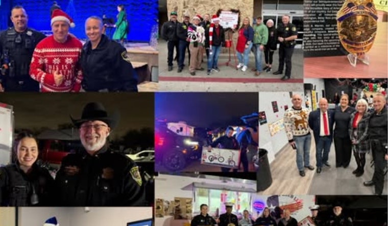 White Settlement Police Embark on Festive Community Engagement Spree, Support Charitable Drives and Gear Up for U.S. 250th Anniversary Celebrations