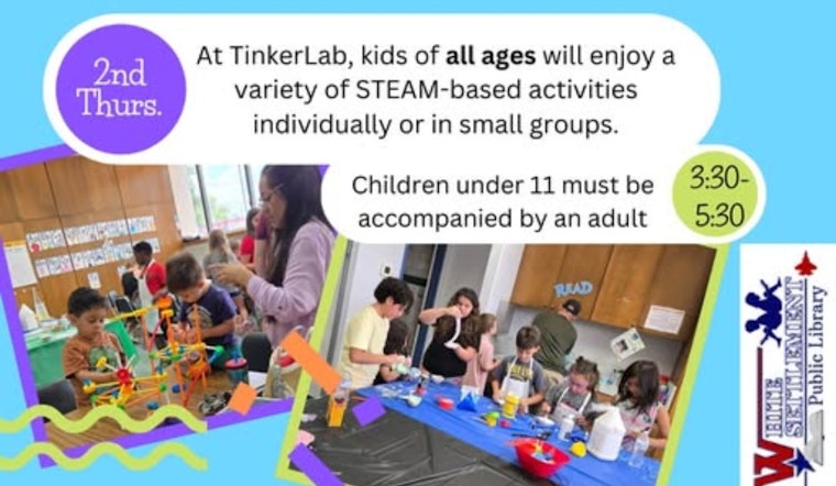 White Settlement's TinkerLab Reopens in January with STEM-filled Fun for Kids and Homeschoolers