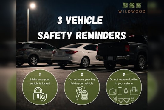 Wildwood Police Encourages Residents to Secure Vehicles and Belongings Amidst Theft Concerns