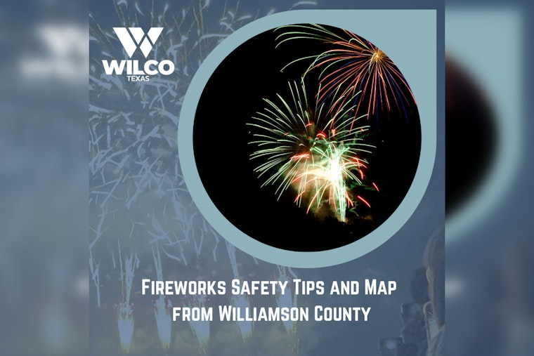 Williamson County Officials Issue Fireworks Safety Reminder Ahead of New Year's Celebrations