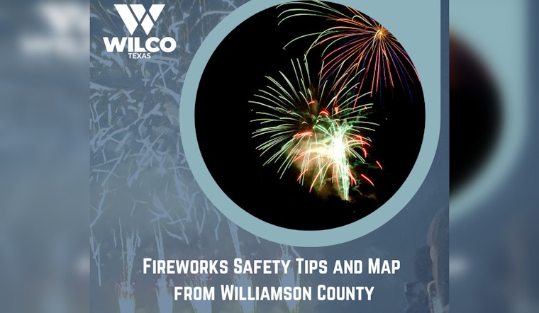 Williamson County Officials Issue Fireworks Safety Reminder Ahead of New Year's Celebrations