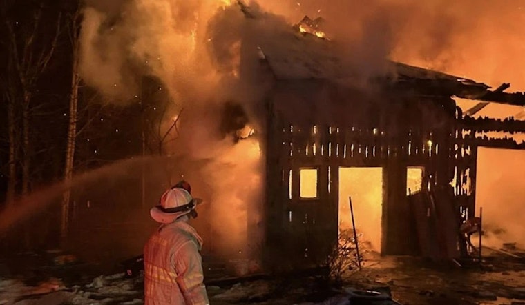 Winchendon Community Bands Together as Firefighters Battle Barn Blaze, Fate of Farm Animals Uncertain