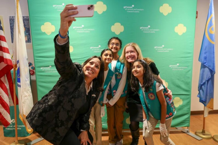 Worcester Celebrates Girl Scouts and Volunteers with Healey-Driscoll Service Awards After Hiatus