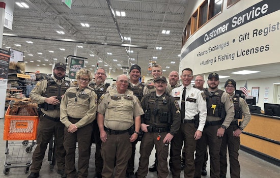 Wright County Sheriff's Office Spreads Holiday Cheer with "Shop with a Cop" Event in Monticello