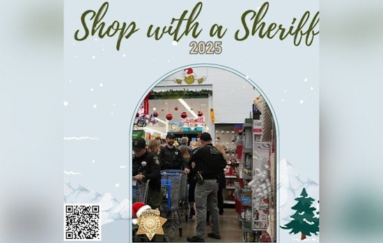 Yamhill County Sheriff's Office Seeks Community Support for Shop with a Sheriff Christmas Program in McMinnville