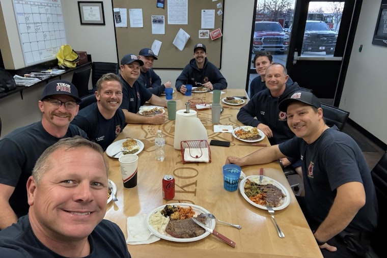 Yukon Fire Department Spreads Holiday Cheer While Promoting Safety and Honoring On-Duty Firefighters