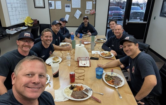 Yukon Fire Department Spreads Holiday Cheer While Promoting Safety and Honoring On-Duty Firefighters
