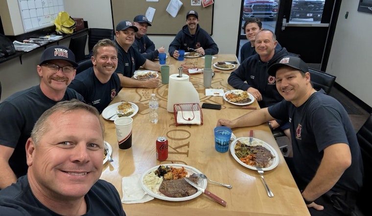 Yukon Fire Department Spreads Holiday Cheer While Promoting Safety and Honoring On-Duty Firefighters