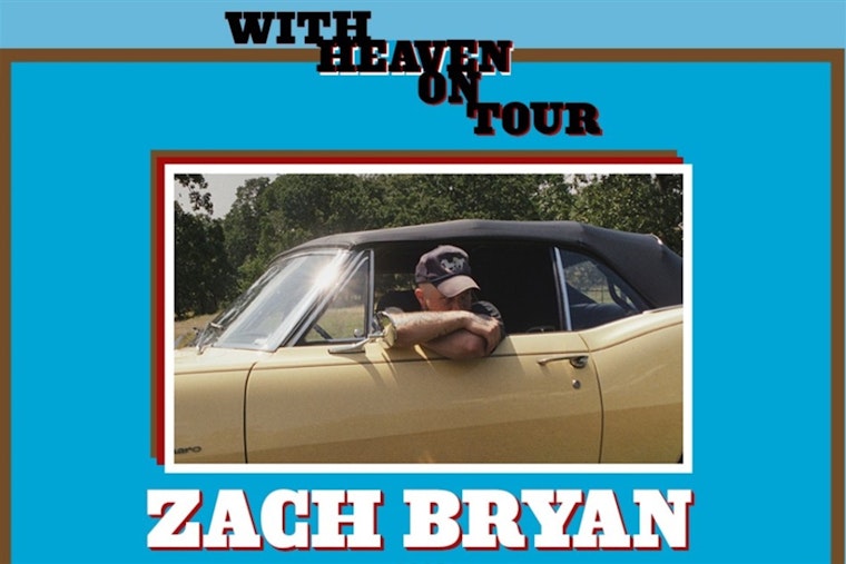 Zach Bryan to Captivate Fans at AT&T Stadium with "With Heaven On Tour" Concert in Dallas-Fort Worth 