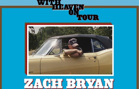 Zach Bryan to Captivate Fans at AT&T Stadium with "With Heaven On Tour" Concert in Dallas-Fort Worth