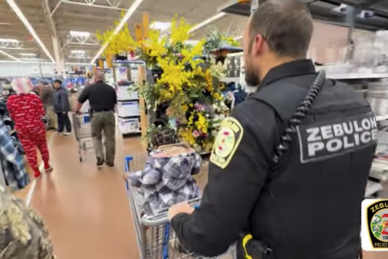 Zebulon Police Department Strengthens Community Ties with Festive 'Shop with a Cop' Initiative at Local Walmart