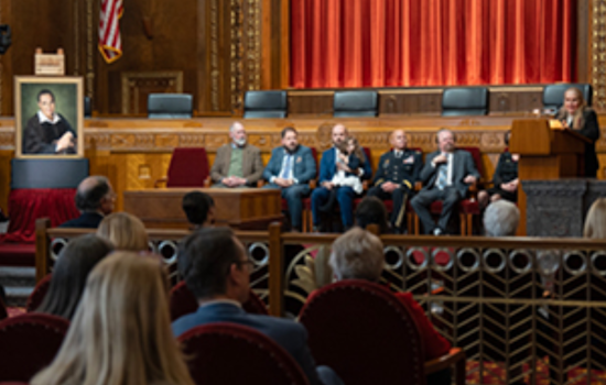 Ohio Judicial Center Unveils Portrait Honoring Retired Justice Evelyn Lundberg Stratton's Judicial Legacy