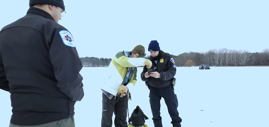 Minneapolis Police Engage Local Youth in Ice Fishing Tradition Through the 10,000 Ice Anglers Project