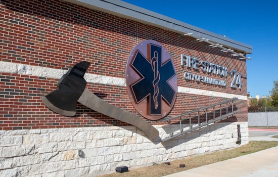 "Afterglow of Honor" Sculpture Unveiled at San Antonio's Fire Station 24 to Celebrate Local Firefighters and EMS