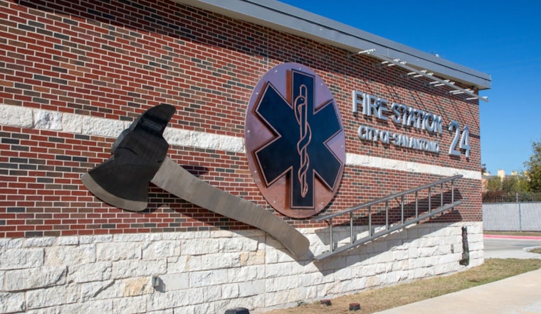 "Afterglow of Honor" Sculpture Unveiled at San Antonio's Fire Station 24 to Celebrate Local Firefighters and EMS