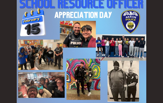 Akron Police Department Celebrates National School Resource Officer Appreciation Day