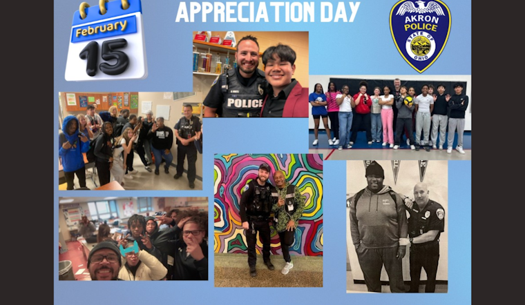 Akron Police Department Celebrates National School Resource Officer Appreciation Day