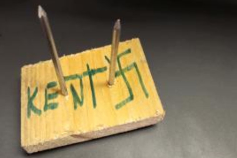 Alert in Yacolt, WA as Spike Strips with Swastikas Found; Mayor Urges Vigilance