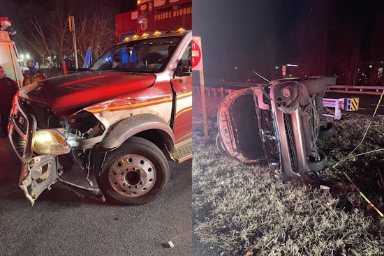 Ambulance Involved in Late-Night Crash in Bowie; Prince George's County First Responders Among Injured