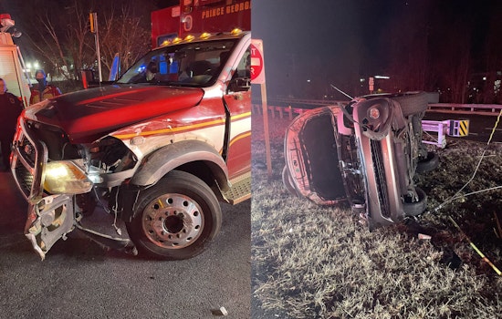 Ambulance Involved in Late-Night Crash in Bowie; Prince George's County First Responders Among Injured