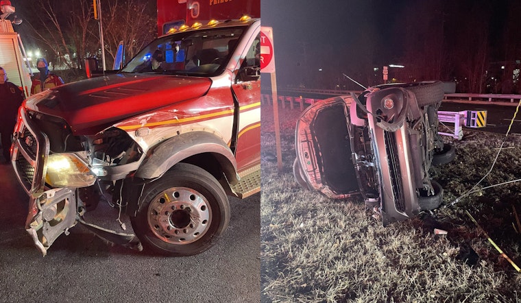 Ambulance Involved in Late-Night Crash in Bowie; Prince George's County First Responders Among Injured