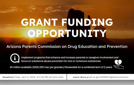 Arizona Parents Commission Announces $4 Million in Grants for Substance Abuse Prevention Programs