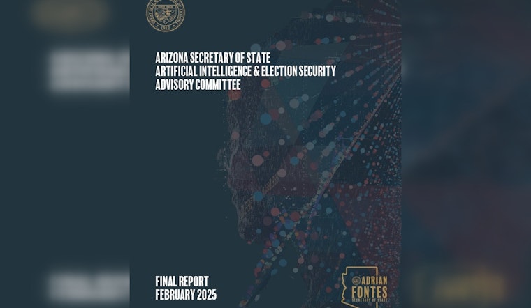 Arizona Secretary of State Proposes AI Elections Lab to Safeguard Voting Integrity