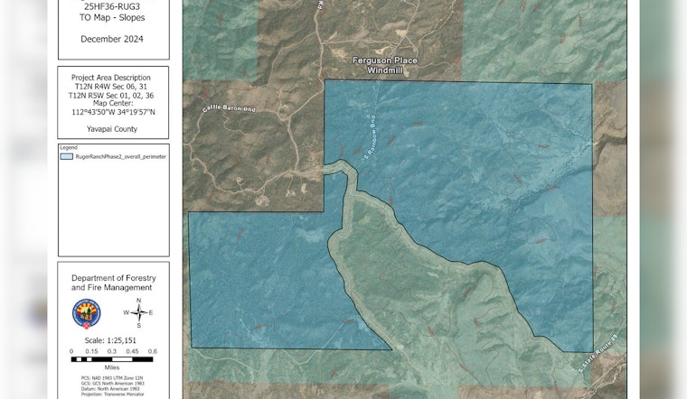 Arizona's Wildfire Prevention Efforts Ramp Up with Two Projects in Yavapai County