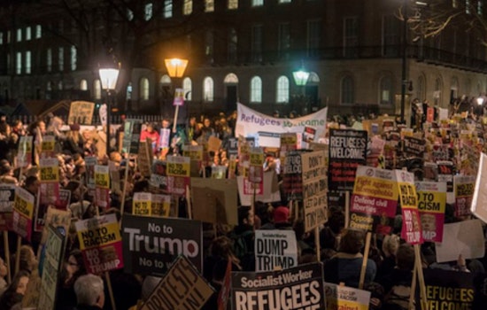 Arizonians Unite in Phoenix for 50501 Movement, Expressing Nationwide Dissent Against Trump Policies